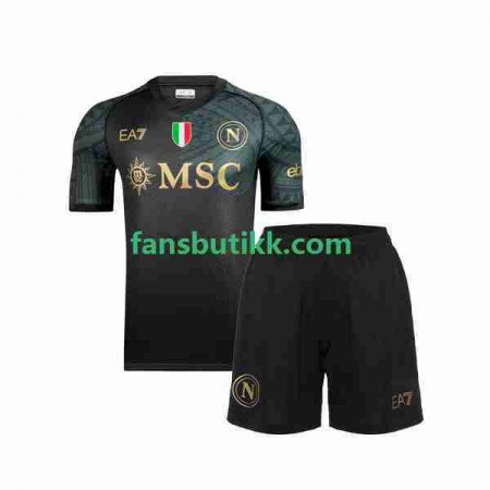 Fotballdrakt SSC SSC Napoli Barn Tredjetrøye 2023-2024 Kortermet
